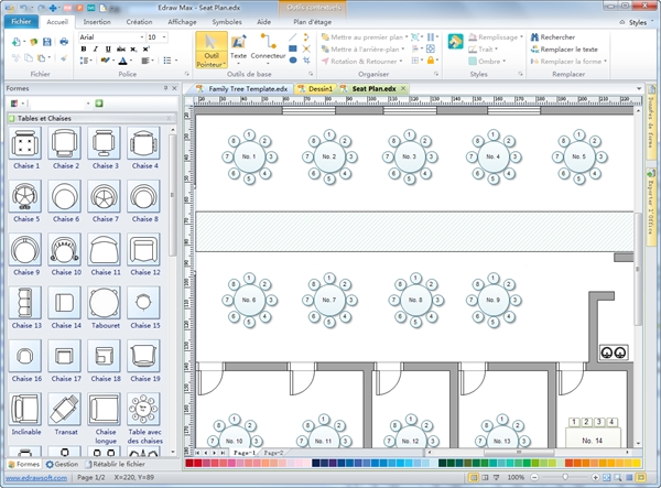 creation plan de table ronde evenement gratuit
